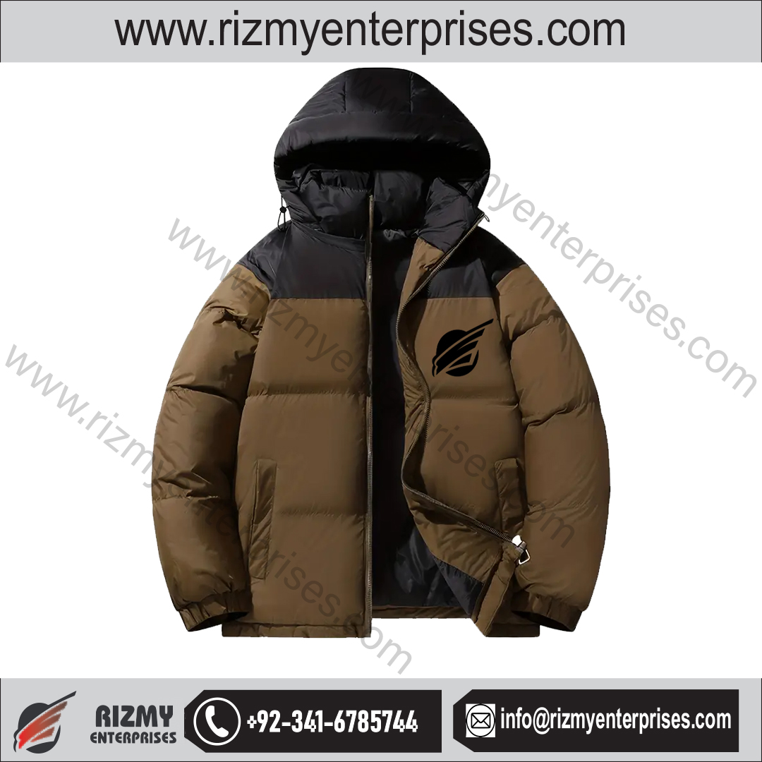 You are currently viewing Espresso & Black Puffer Hood: Style Meets Winter Warmth