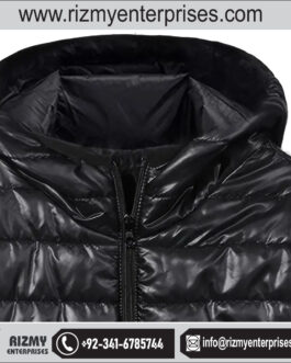 Custom Waterproof Puffer Jacket by Rizmy Enterprises